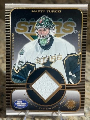2004 Pacific Authentic Jersey Marty Turco Dallas Stars /200! - Image 1 of 2