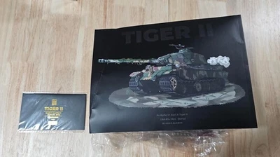 Quan Guan Brick Edición Limitada Tanque Tiger II Torreta Porsche Temprana (Muy Raro) Foto 1 de 2