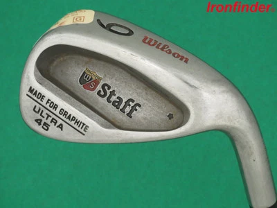 Wilson ULTRA 45 WS Staff Single 9 Hierro Grafito Varilla 2.8 Flex Hombres Mano Derecha Foto 1 de 4