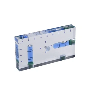 Two Direction Magnetic Bubble Level in Transparent Design for Accurate Leveling - Picture 1 of 24