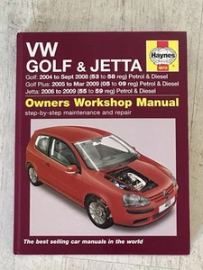 Haynes Manual 4610 - VW Golf & Jetta - 2004 to 2009, petrol & diesel - Picture 1 of 3