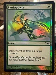 MTG Magic the Gathering Mirrodin Battlegrowth Foil - Bild 1 von 2
