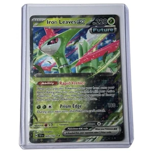 Iron Leaves ex 025/162 Temporal Forces Holo Pokemon Card - Picture 1 of 2