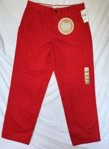 DOCKERS Georgia Bulldogs Red Game Day Khaki Pants 30x30 Chinos UGA NEW - Picture 1 of 10