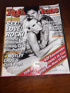 Rolling Stone Magazine #629 April 30, 1992 TOMMY Lee & PAMELA ANDERSON Like New - Foto 1 di 6