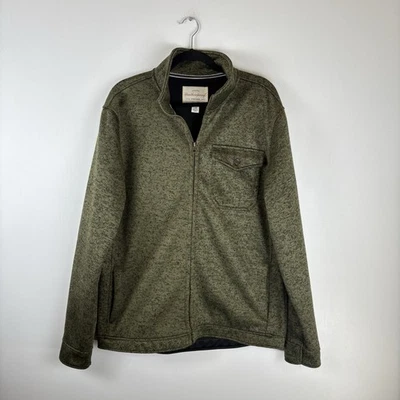 Original Weatherproof Vintage Jacket Mens Large Full Zip Mock Neck Fleece Lined - Image 1 of 4