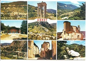 CP 04 ALPES-DE-HAUTE-PROVENCE - Annot - Multivues couleurs - Picture 1 of 1