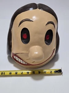 Vtg 1980's Popeye "Olive Oil" OOAK Hand Made Paper Mache Plaster Head Mask Rare! - Picture 1 of 17