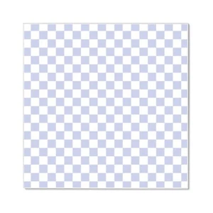 banjado Design Memoboard 50x50cm Pinnwand weiß Magnettafel Karo Flieder - Bild 1 von 7