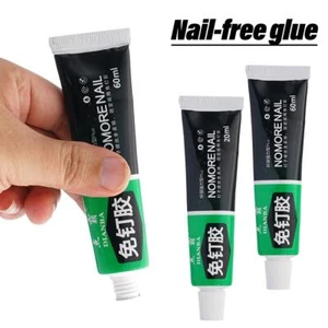 20-60g All Purpose Glue, Nail Free Strong Glue Adhesive S7I5 Waterproof Q7C4 - Picture 1 of 15