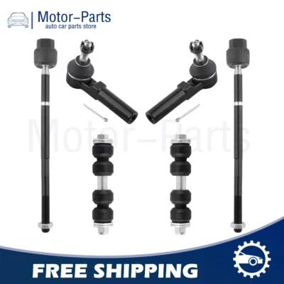 Extremos de varilla de amarre delanteros + barra estabilizadora delantera para Plymouth Neon 1995-98 Foto 1 de 4