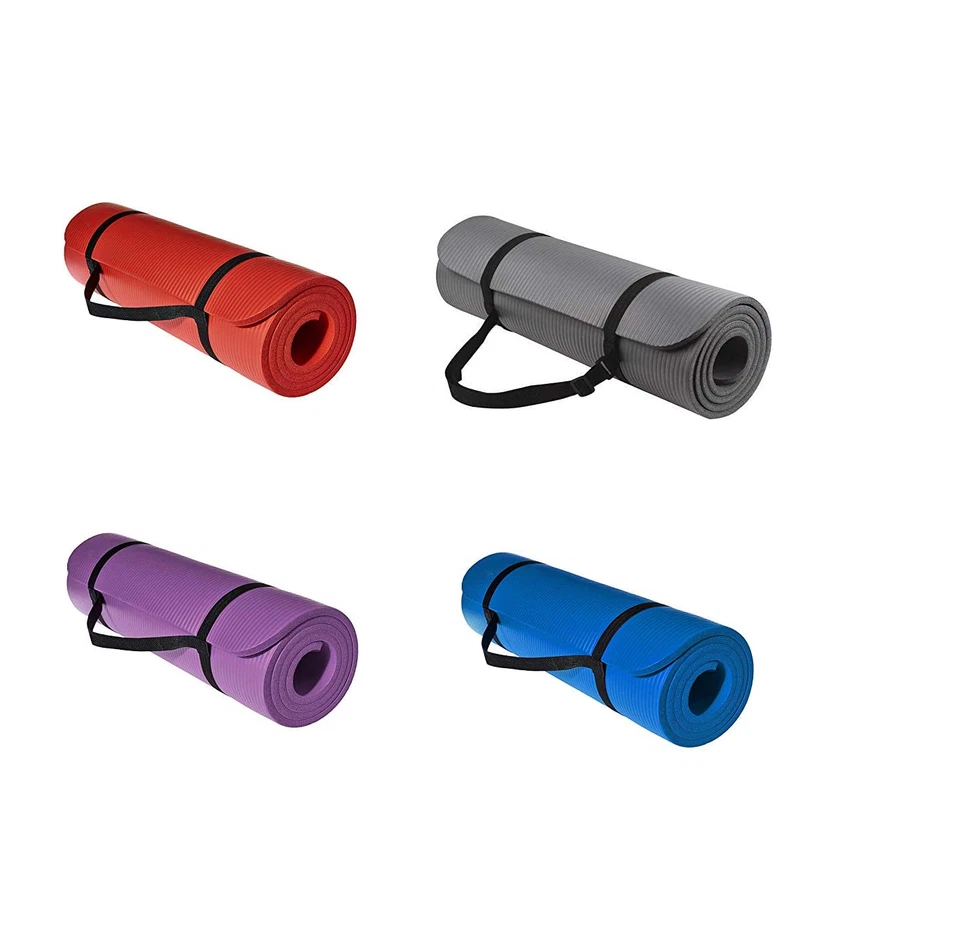 Yogamatte NBR Fitnessmatte Sportmatte Yoga Matte Gymnastikmatte Pilates Fitness - Bild 1 von 1