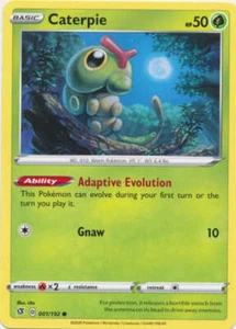 Caterpie - 001/192 Pokemon » SWSH Rebel Clash Common - Picture 1 of 1