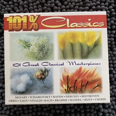 101 Great Classical Masterpieces 4 CD Set Orchestral Piano & More 🎼🎺🎻 - Image 1 of 4