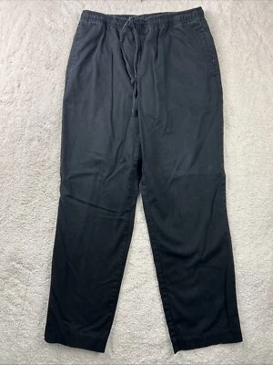 Pantalones para mujer Appleseed azul mezcla de algodón talla 8 cordones playa yoga Foto 1 de 4