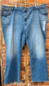Old Navy Womens Kicker Boot-Cut Mid Rise Medium Wash Jeans Blue - Picture 1 of 5