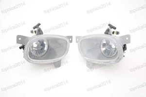Pair Front Bumper Fog Lights Driving Lamp Clear Lens Kit For Volvo S80 1999-2006 - Picture 1 of 2