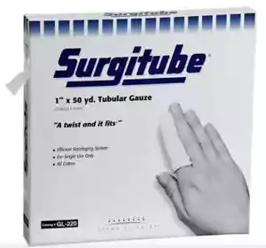 Derma Sciences Surgitube GL-220 Gasa Tubular Blanca 1" x 50 yardas - Imagen 1 de 3