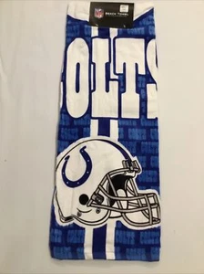 NFL Indianapolis Colts Northwest Company Beach Towel Large * Size 30"x60" - Picture 1 of 3