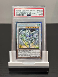 YU-GI-OH! STARDUST DRAGON 1ST EDITION Collector's rare TOCH-EN050 PSA 10 GEM - Picture 1 of 1