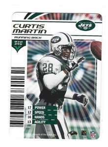 NFL Showdown 2003 Curtis Martin #224 Jets Rare/Gold Card - Picture 1 of 2