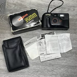 ARGUS 545P Panoramic Camera Focus Free 35mm With Case and Instructions - Picture 1 of 12