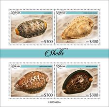 Shells MNH Stamps 2023 Liberia M/S
