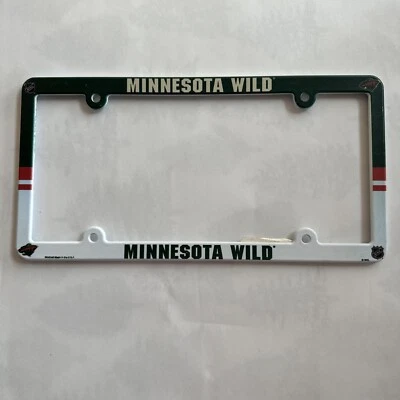 Minnesota Wild Wincraft NHL Poly License Plate Frame - Image 1 of 4