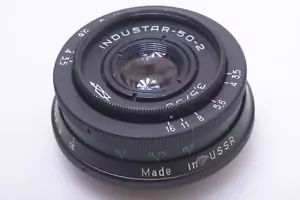 ✅ INDUSTAR 50-2 50MM 3.5 PANCAKE LENS M42 CONTAX, PENTAX, ICAREX, PRAKTICA - Picture 1 of 7