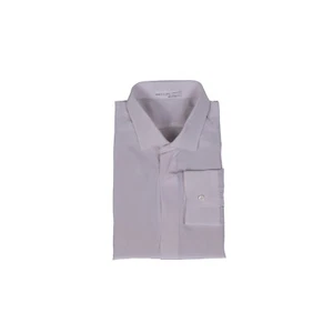 1400$ ITALIAN LUXURY GERLIN Ivory Shirt 100% Silk Crepè 16.5-42 BIJAN - Picture 1 of 4