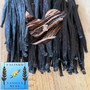 8 oz Tahitian Vanilla Beans Grade A | Size: 5” | Papua New Guinea - Picture 1 of 5