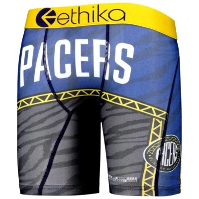 INDIANA PACERS NBA ETHIKA Calzoncillos Boxer Edición Ciudad Ropa Interior Para Hombre M Nuevos con Etiquetas $32 Foto 1 de 4