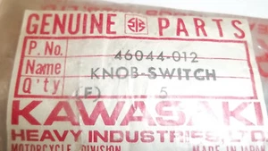 Kawasaki OEM New switch knob 46044-012 F11 F9 #7078 - Picture 1 of 3