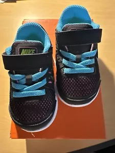 Nike Shoes Toddler Child 5C Flex RN Athletic Running Sneakers 834285-001 - Picture 1 of 7