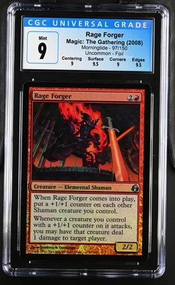 RAGE FORGER Morningtide Foil CGC 9 Q++ MTG [Nostalgium] - Image 1 of 2