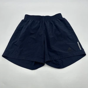 Adidas Running Shorts Youth Boys Size L Blue Logo 1 Pocket ..#30286 - Picture 1 of 12