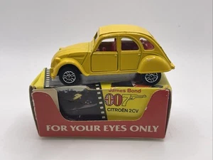 Corgi James Bond 007 Citroen 2CV 51655 1981 For Your Eyes Only, MIB - Picture 1 of 5