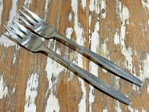 2 - Dansk Designs Denmark Variation VI (VAR.6) Stainless Steel DINNER FORKS 8" - Picture 1 of 6