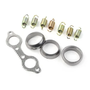 Fit Polaris RZR 800 2008-2010 Exhaust Muffler Manifold Gasket Spring Rebuild Kit - Picture 1 of 6