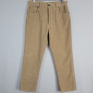 6397 Cord Shorty Hose Gr. 27 in Sand hoher Bund Knopfleiste gerades Bein 25 in - Bild 1 von 9