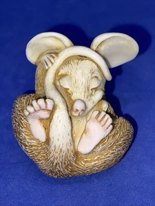 Harmony Kingdom Artist Neil Eyre LE ~ Sleeping Church Mouse ~ Hand Signed - Picture 1 of 12
