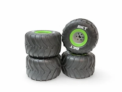 Nuevo Losi LMT GraveDigger 1/8 2.0 BKT neumáticos Monster Truck y ruedas verdes de 17 mm Foto 1 de 4