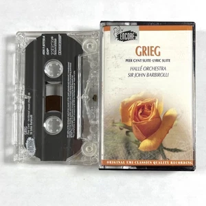 Grieg: Peer Gynt & Lyric Suites- Sir John Barbirolli (1993) Cassette Tape Tested - Picture 1 of 3