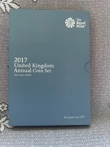 ROYAL MAIL 2017 UNITED KINGDOM 13 COINS ANNUAL SET BUNC INC JANE AUSTEN - Picture 1 of 16