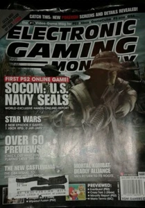 ELEKTRONISCHE GAMING MONATLICHES Magazin ""SOCOM: US MARINESIEGEL"" Ausgabe 155 2002 - Bild 1 von 7
