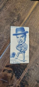 1949 TURF FAMOUS FILM STARS UK TOBACCO CIGARETTE CARD BOB HOPE THE PALEFACE - Picture 1 of 1
