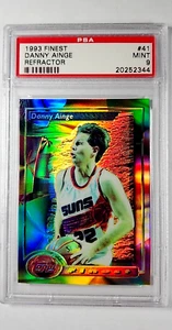 1993 1993-94 Topps Finest Refractor #41 Danny Ainge SP PSA 9 *Only 2 Higher* - Picture 1 of 3