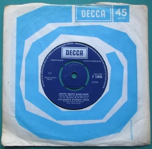 Raymonde's Rainbow Choir: Chitty Chitty Bang Bang 7" Single 1st 1968 UK Press - Picture 1 of 1