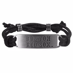 Boston Red Sox Kordel Armband Lizenziert MLB Baseball Schmuck - Bild 1 von 3