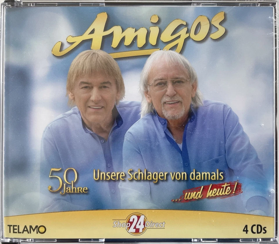 Amigos - 50 Jahre - Unsere Schlager von damals und heute 4-CD-Box Shop24direct